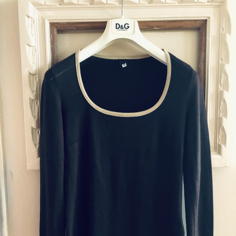 Dolce&Gabbana Feminine Long Sleeves Top - Perfect